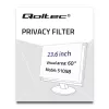 Displeja privātuma filtrs Qoltec 51058 59,9 cm (23,6 collas) monitoram