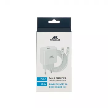 Mobilais lādētājs WALL/WHITE PS4101 WD5 Rivacase