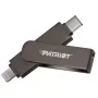 USB zibatmiņa Patriot 256GB USB 3.2 Lightning USB-C Melna PI256GSKM30CL
