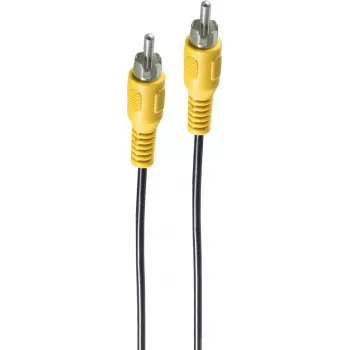 S-video kabelis ShiverPeaks BS90022-5 5 m RCA Melns Dzeltens