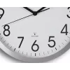 MAUL Wanduhr MAULmove - AA - 1,5 V - Alumīnijs - Balta - Alumīnijs - Stikls - 35 mm (9063008)