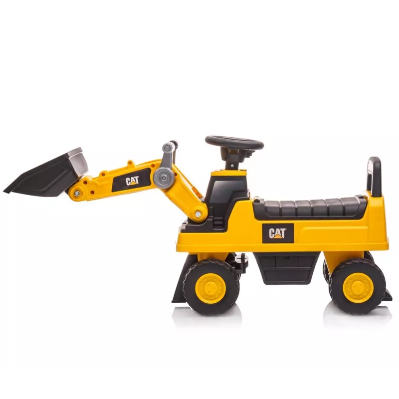 Stumjamais iekrāvējs Milly Mally Ride On CAT Loader – bērnu stumjamā rotaļlieta, modelis 5299