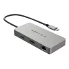 HYPER HDMB2 interfeisa centrs USB 3.2 Gen 1 (3.1 Gen 1) Type-C 5000 Mbit/s Nerūsējošais tērauds