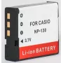 Uzlādējama litija jonu baterija extra digital NP-130 3.7V 1250mAh saderīgām ierīcēm