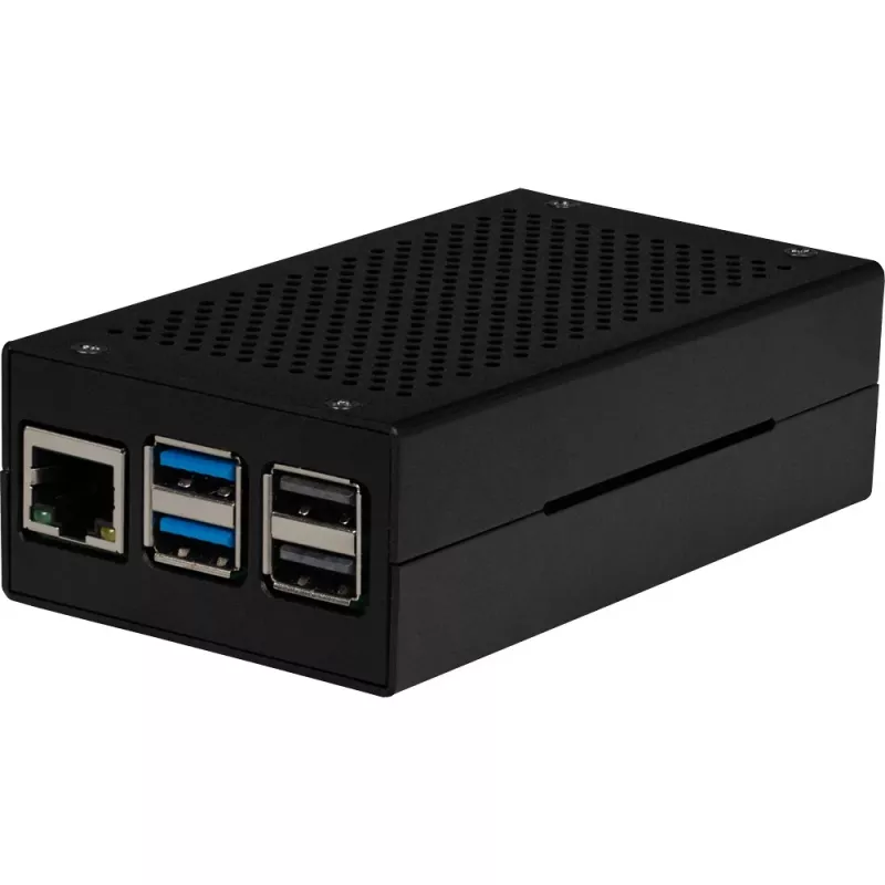 Raspberry Pi RB-ALUCASEP5-M2 Melns