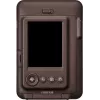 Tūlītējās drukas kamera Fujifilm Instax mini LiPlay — 1/5 collas 2560×1920 CMOS, drukā 86×54 mm, 2,7 collu TFT, bronzas krāsā