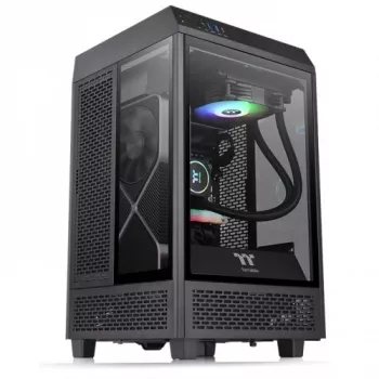 Thermaltake The Tower 100 Mini Tower Melns PC korpuss