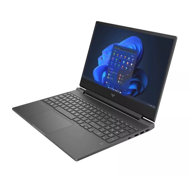 Klēpjdators HP Victus 15-fb3040nw — 15,6 collas FHD 144Hz, AMD Ryzen 7 7445HS, 16GB DDR4 3200MHz, 512GB SSD, NVIDIA GeForce RTX 4050 6GB, FreeDOS, angļu valodas tastatūra