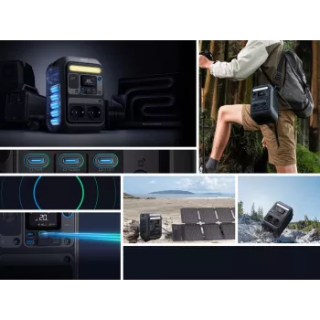 Anker SOLIX C300X pārnēsājama elektrostacija 7 Litija dzelzs fosfāts (LiFePO4) 90000 mAh