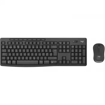 Logitech MK370 Combo for Business tastatūra ar peli, biroja RF bezvadu + Bluetooth, QWERTY, Nordic, grafīta krāsā
