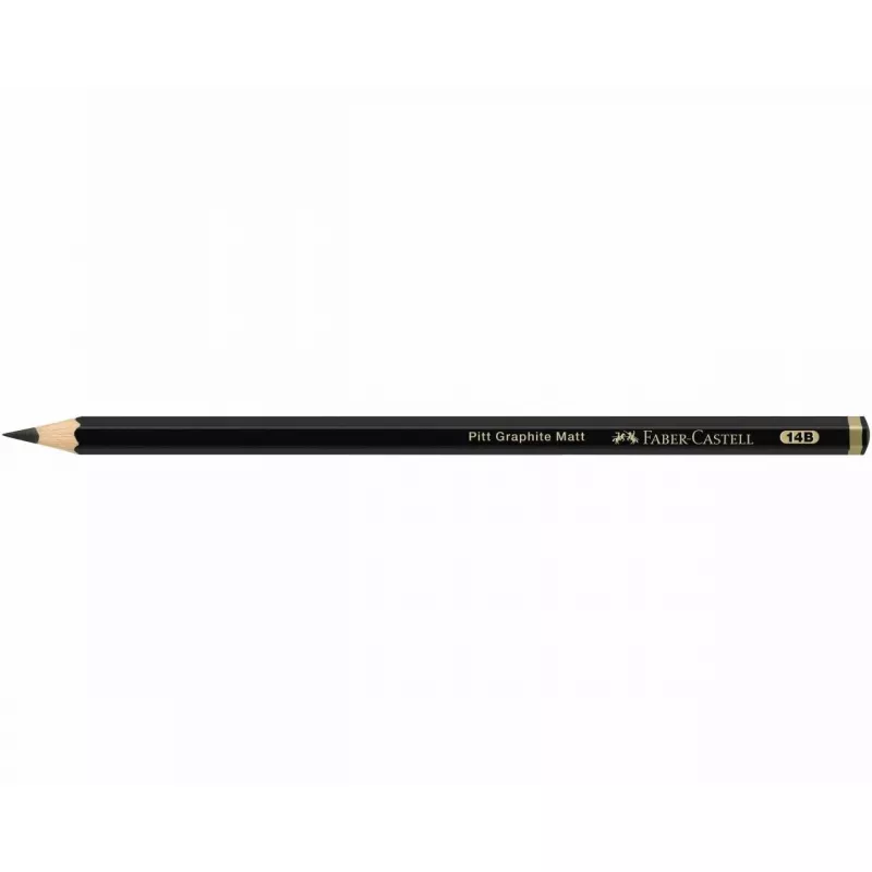 FABER-CASTELL zīmulis Pitt Graphite matēts 14B 12 gab.
