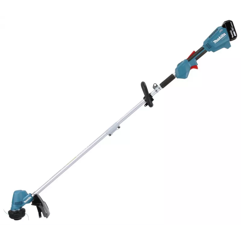 Makita DUR192LRT1, zāles trimmeris, J-veida rokturis, 6000 apgr./min, melns, tirkīza, 30 cm, 87,8 dB