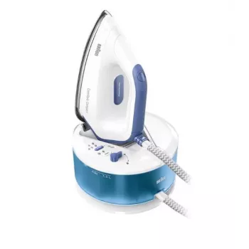 Braun CareStyle Compact IS 2143 BL 2400 W 1,5 L EloxalPlus zole Zils, Balts