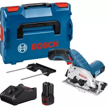 Bezvadu rokas ripzāģis GKS 12V-26 Professional, 12 volti (zils/melns, 2x litija jonu akumulators 3,0 Ah, L-BOXX kastē)