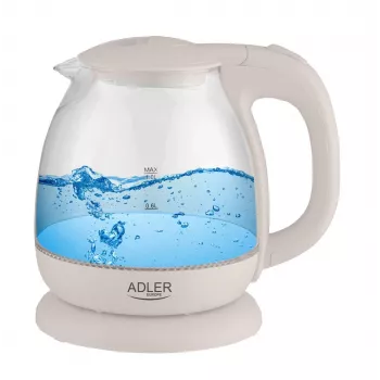 Elektriskā tējkanna Adler AD 1283C 1 L 900 W krēmkrāsā