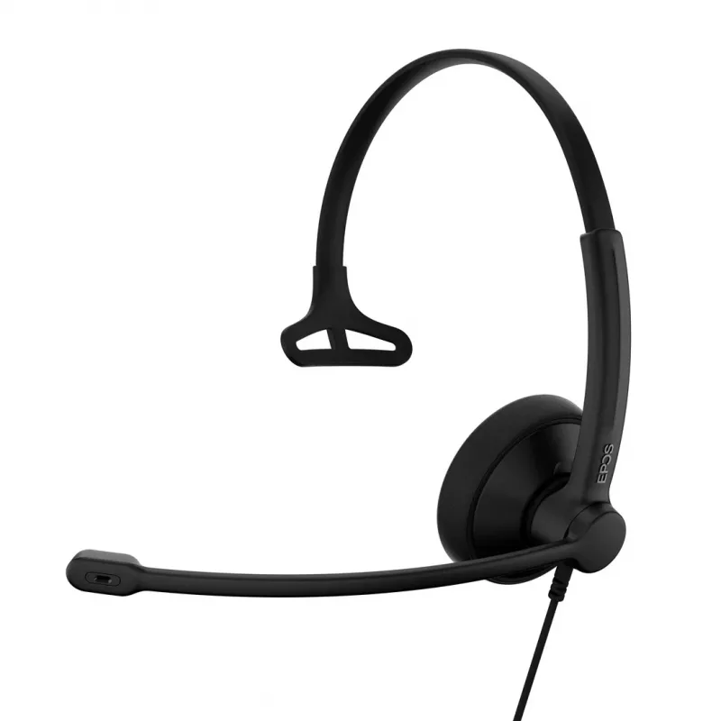Austiņas EPOS IMPACT 100 MS Mono USB-C+A vadu vieglas 51g