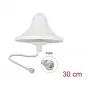 Virsmas montējama daudzvirzienu antena DELOCK 4G WiFi 2,4 GHz N-veida (ligzda) 3 dBi RG-58 30 cm