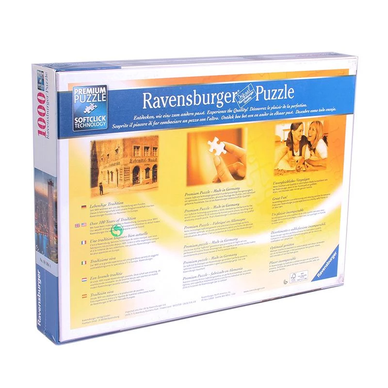 Ravensburger puzle Dubai Marina 88904 — 1000 gabali, standarta formāts