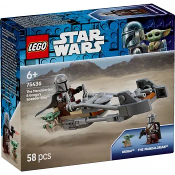 LEGO STAR WARS 75436 Mandalorietis un Grogus ātrumrats