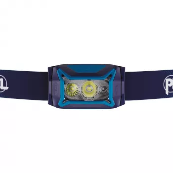 Galvas lukturītis Petzl Actik Core zils LED 100 lm USB uzlādējams