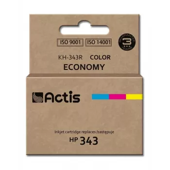 Actis KH-343R tinte (aizstājējs HP 343 C8766EE; standarta; 21 ml; krāsaina)