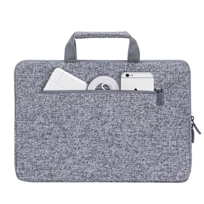 Rivacase 7913 33.8 cm (13.3) Uzmavas futrālis Melns, Pelēks