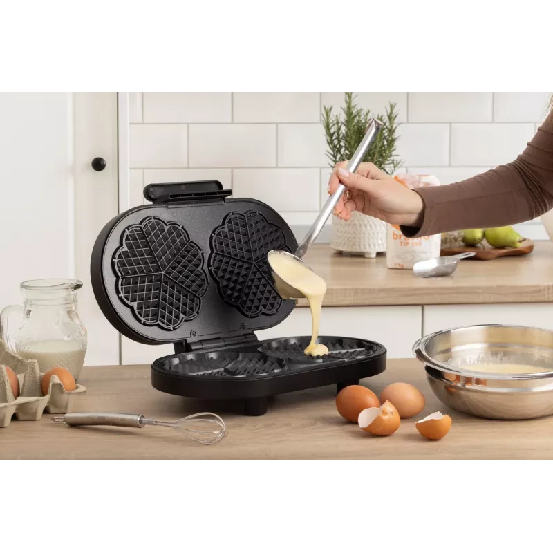 Vafeļu cepšanas iekārta GORENJE WM1200B melna, 1200 W