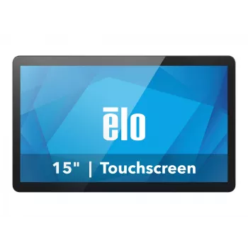 Digitālās norādes plakanais panelis Elotouch 1504L 15,6 collas LED 1920x1080 450 cd/m² Melns skārienekrāns