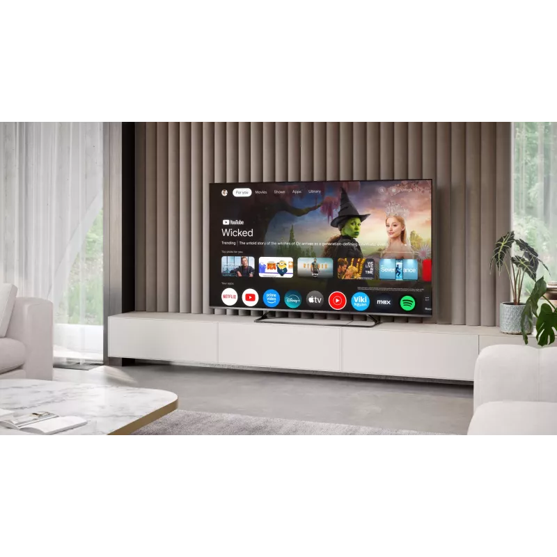 Sharp 4K Ultra HD QLED MiniLED televizors | 65JP7265E | 55 | Smart TV | Google TV | UHD
