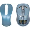 Bezvadu pele YENKEE YMS2010BE divu režīmu ergonomiska, 2,4 GHz USB uztvērējs + Bluetooth 5.1, 4 līmeņu DPI 1000–3200, 6 pogas