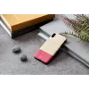 man and wood viedtālruņa maciņš iPhone XS Max — balts “miss match”