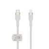 Belkin CAA011BT3MWH Lightning kabelis 3 m Balts