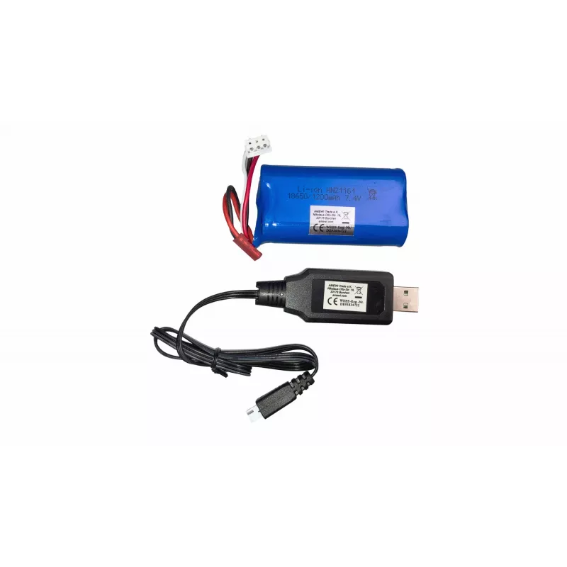 Amewi ACV730 V3 tālvadības RC ekskavatora modelis ar elektromotoru 1:14 (22516)