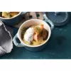 Staub Mini Cocotte Round, 4 gab. - 200 ml, antīkā tirkīza