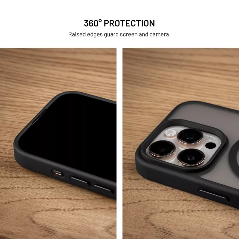Fixed MagMisty | Aizmugures vāciņš | Samsung | Galaxy S26 Ultra | Polikarbonāts/TPU | Melns