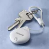 HAMA Item Finder 00185815 Bluetooth Apple Find My lietotnei, balts — izsekotājs personisko priekšmetu atrašanai