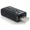 DeLOCK USB Sound Adapter 7.1 - Skaņas karte - Stereo - USB (61645)