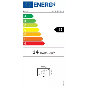 Dahua Technology LM24-B201A datora monitors 60,5 cm (23,8 collas) 1920 x 1080 pikseļi Full HD LED melns