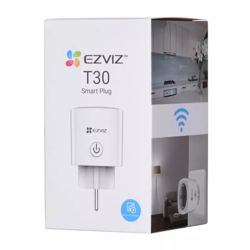 Viedais kontaktdakša EZVIZ T30-10B-EU 1600 W Balta