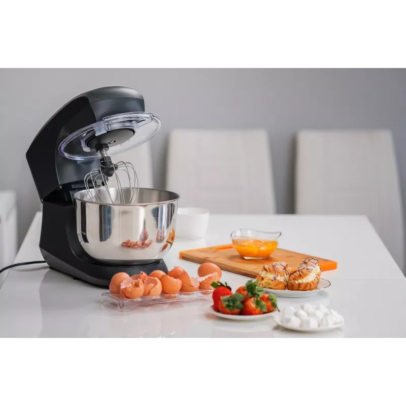 Virtuves kombains TEESA Kitchen robot EASY COOK Single Melns TSA3545-B 1000W 4L