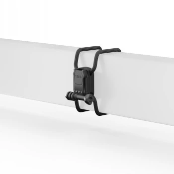 Stiprinājuma plāksne GoPro HERO kamerām Elastīgs satvērēja stiprinājums Melna plastmasa