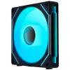 140mm Lian Li UNI FAN SL-INF Reverse Blade RGB korpusa ventilators, modelis UF-RSLIN140-1B