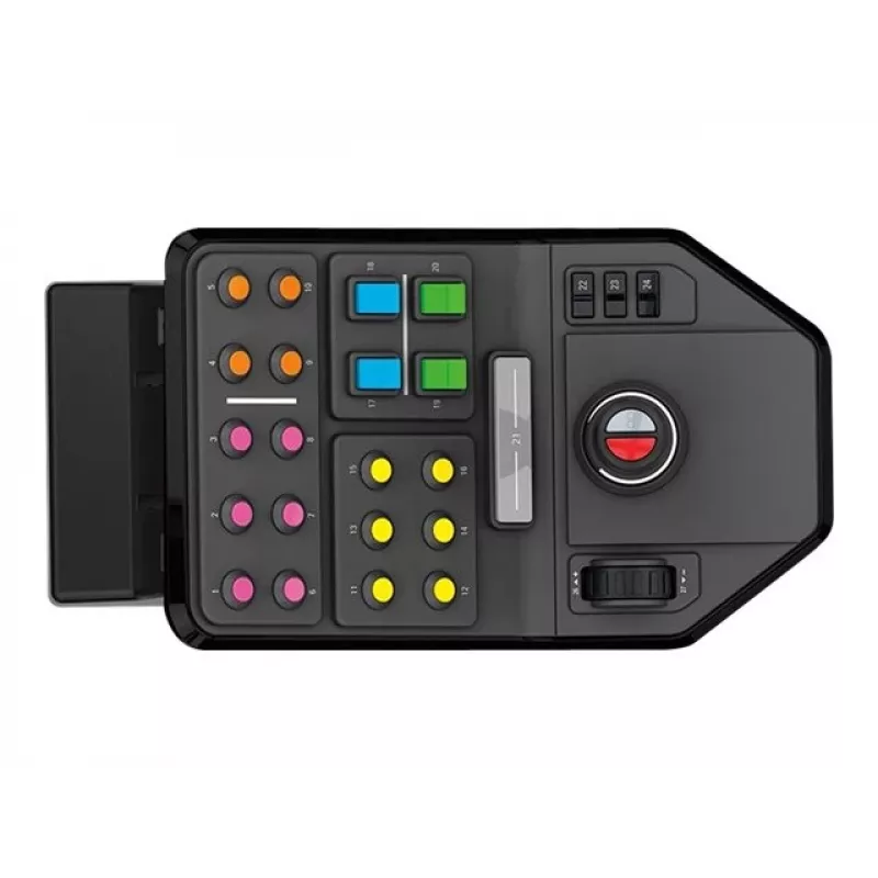 Logitech Heavy Equipment Side Panel - Kontrolieris lidojuma simulatoram - k 945-000014