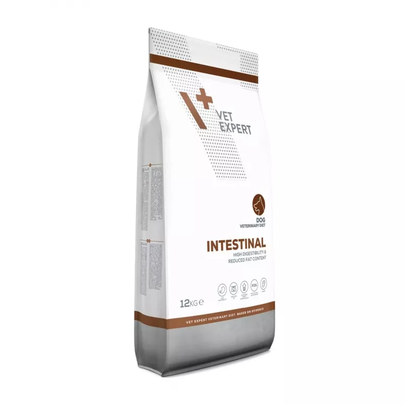 VET EXPERT Veterinary Diet Intestinal Dog - sausā suņu barība - 12 kg