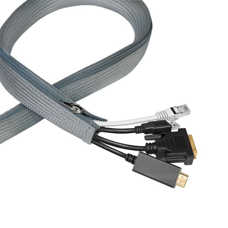 Kabeļu uzmava LogiLink KAB0071 pelēka