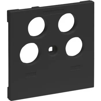 Legrand SEANO pārklājuma plāksne 765457 TV-R-SAT-SAT f.Fremdfabrikate Anthracite 5 (765457)