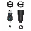 Roidmi 3S Auto lādētājs ar FM raidītāju, Bluetooth, melna krāsa