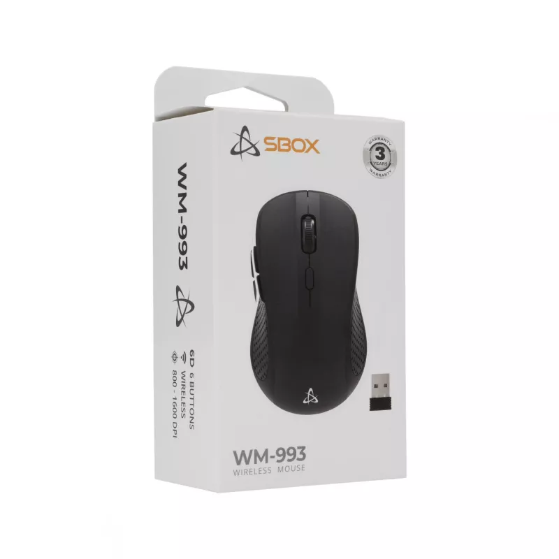 Bezvadu pele SBOX WM-993 USB Type-A