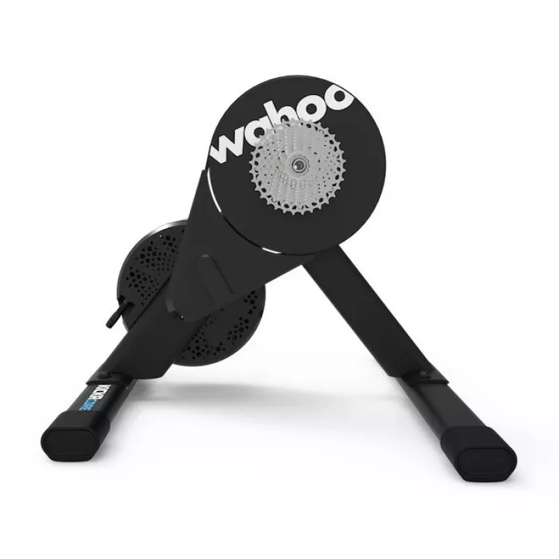 Viedais trenažieris Wahoo KICKR CORE 2 — magnētiskais velotrenažieris, siksnas piedziņa, maks. 1800 W, saderīgs ar 11 ātrumu kaseti, Bluetooth/Wi‑Fi/ANT+