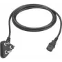 Motorola 50-16000-669R strāvas kabelis melns 1,8 m